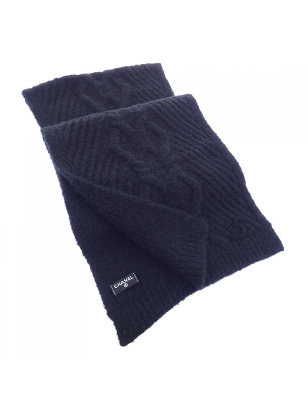 Chanel Scarf Black